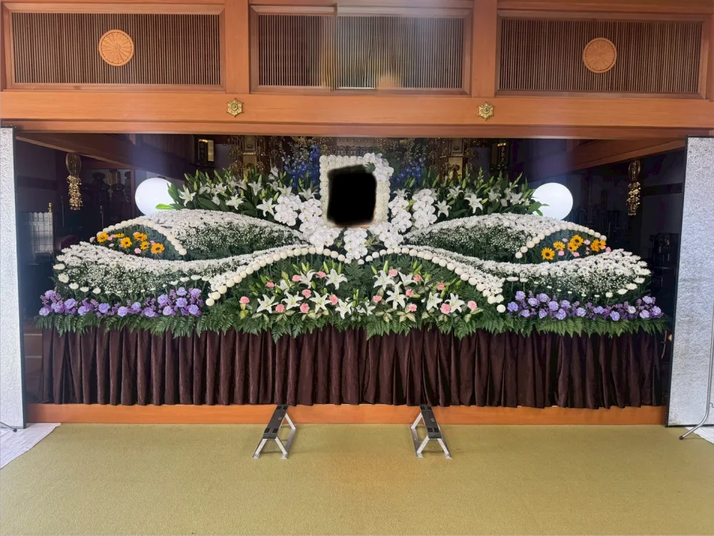 思い出のお花とともに
