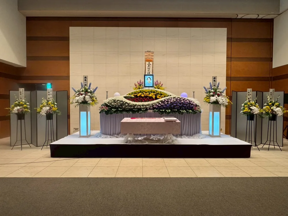 思い出のお花とともに