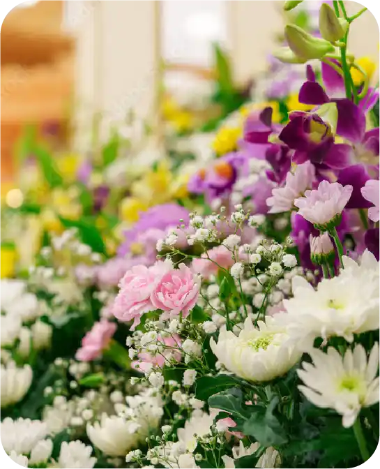 供花・生花装飾のイメージ